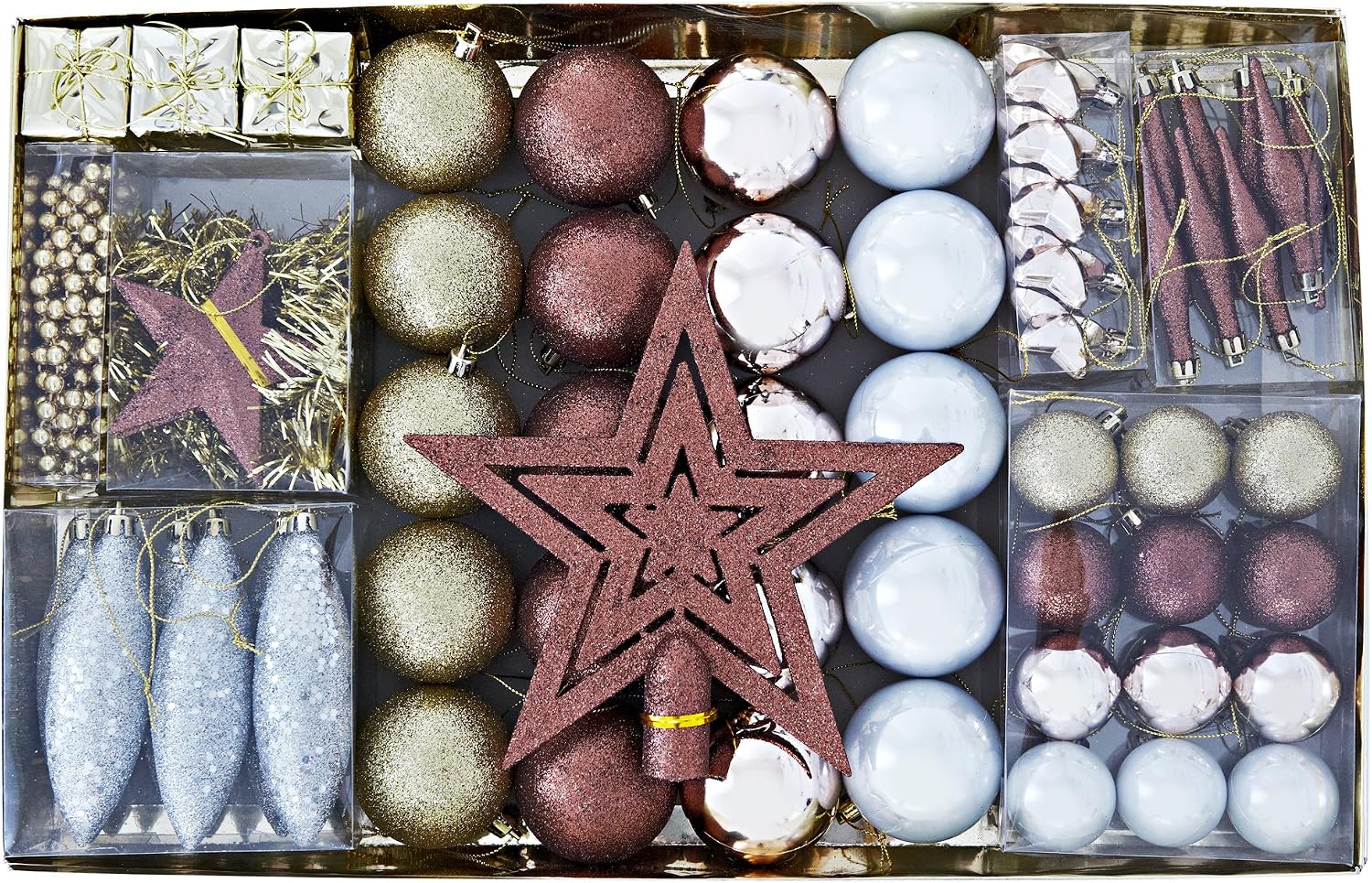 Heitmann Deco Kerstboomversiering 60-delig