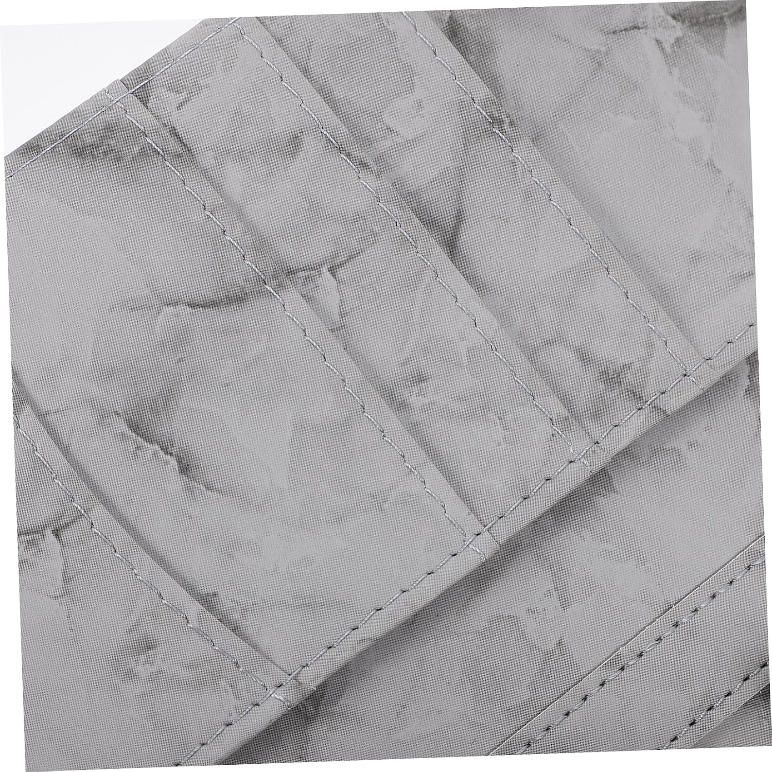 A6 Binder Notebook Shell with Marble Print PU Cover Gray image 3