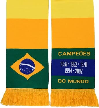 National Soccer High-Definition HD Knit Scarf (Brazil)