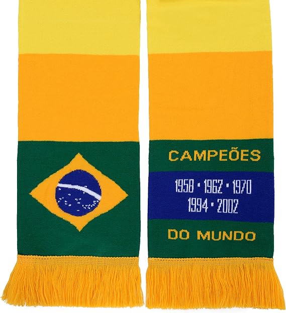 National Soccer High-Definition HD Knit Scarf (Brazil)