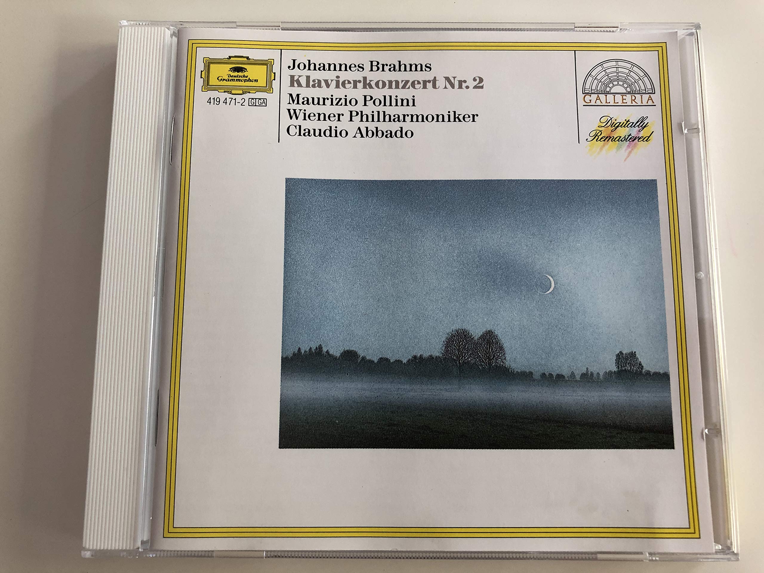 Piano Concerto 2 [Audio CD] Brahms; Pollini; Abbado and Vpo