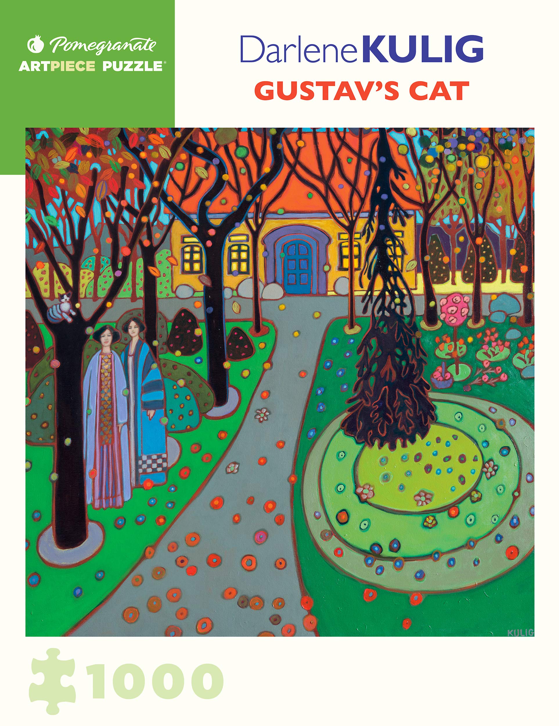 Darlene Kulig: Gustav's Cat 1000-Piece Jigsaw Puzzle
