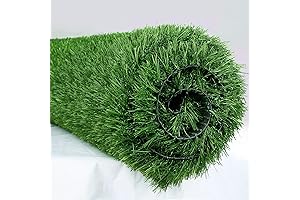 Premium Thick 24" x 24" Artificial Grass Rug: Indoor and Outdoor Greenery Decor