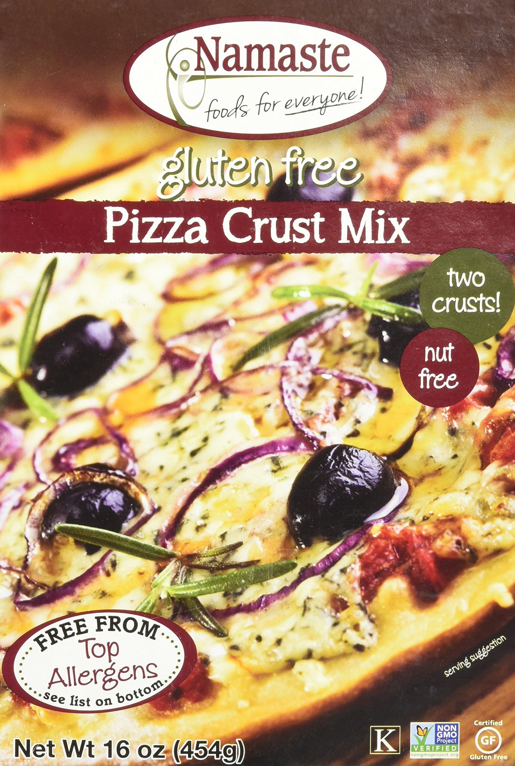 Namaste Foods Pizza Crust Mix - 16 oz