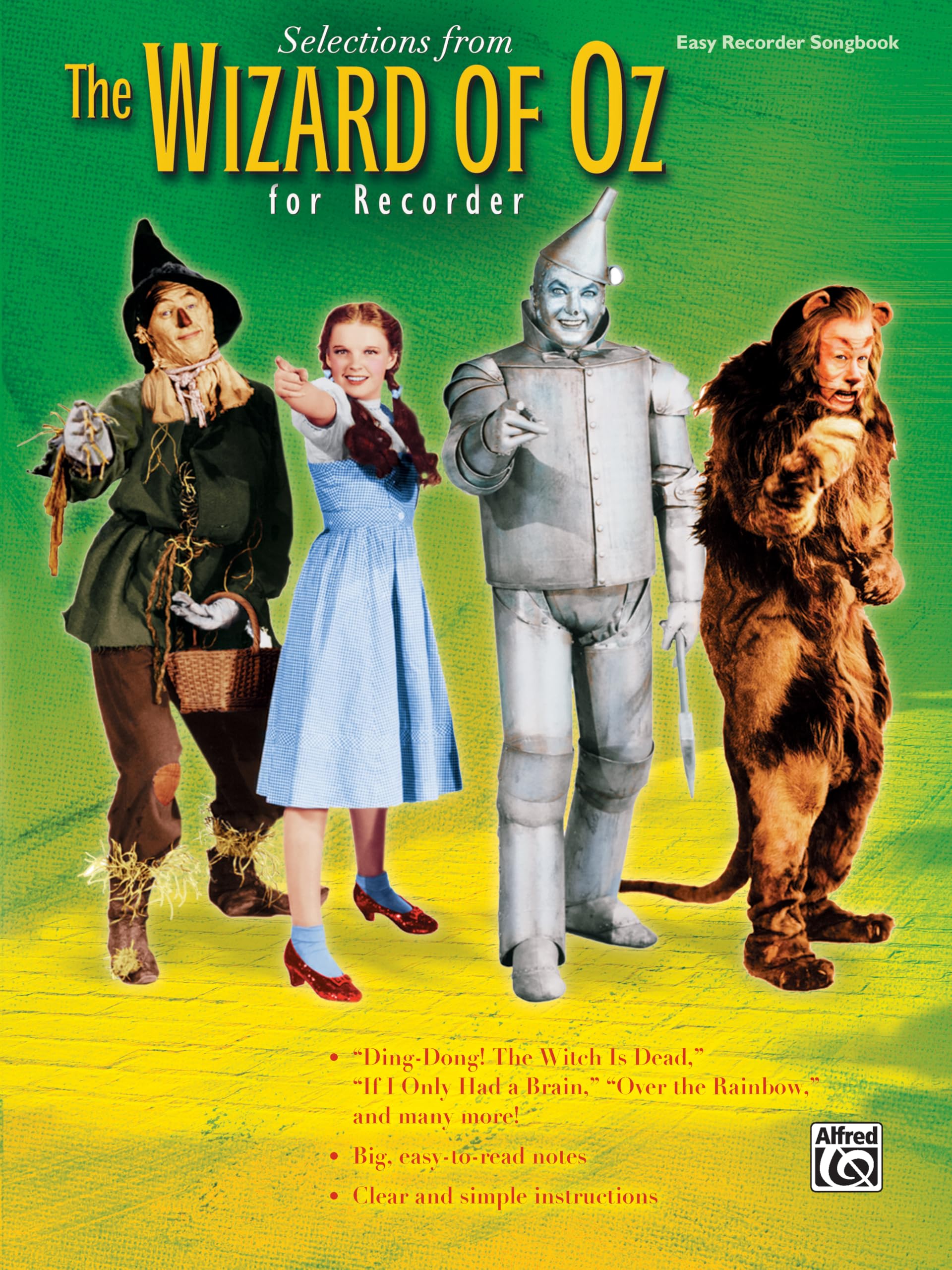 Livre sur la musique du Magicien d'Oz pour animer vos moments de flûte à bec en famille