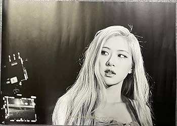 Amazon.com: Blackpink Rose -R- Double Sided Official