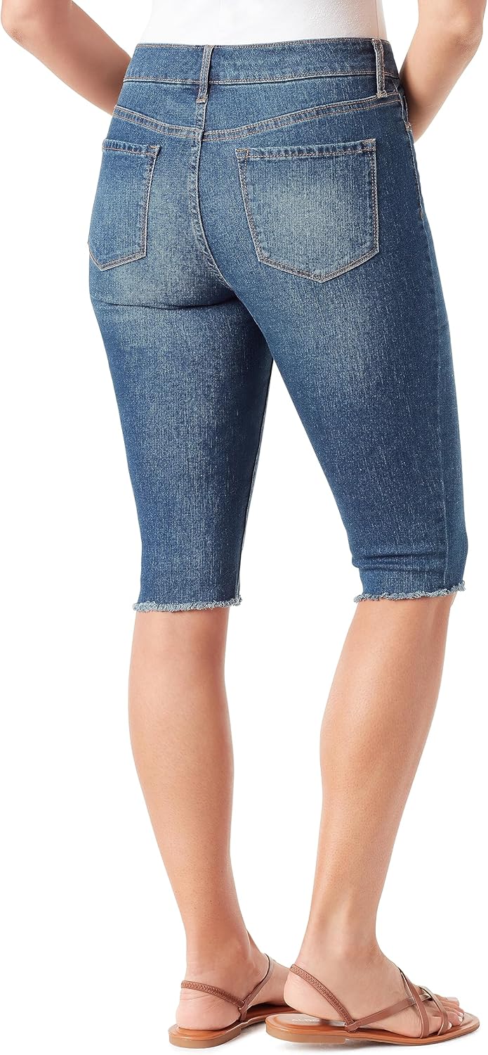 Vintage America Blues Women's Petite Chelsea Slim Midrise Skimmer
