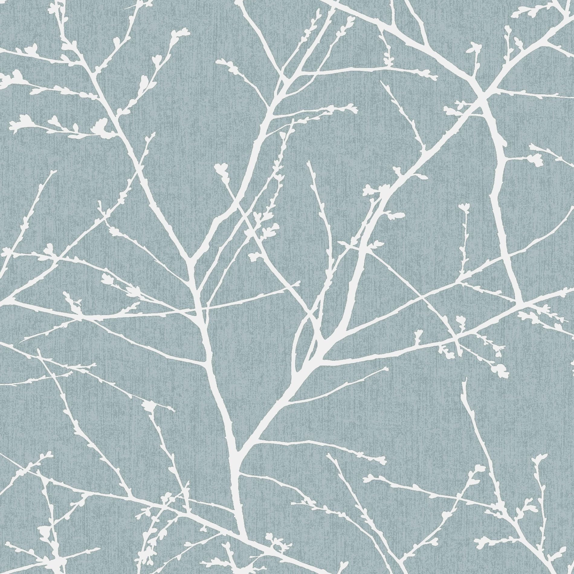 Buy Superfresco Easy Paste the wall Innocence Branch Duck Egg Metallic