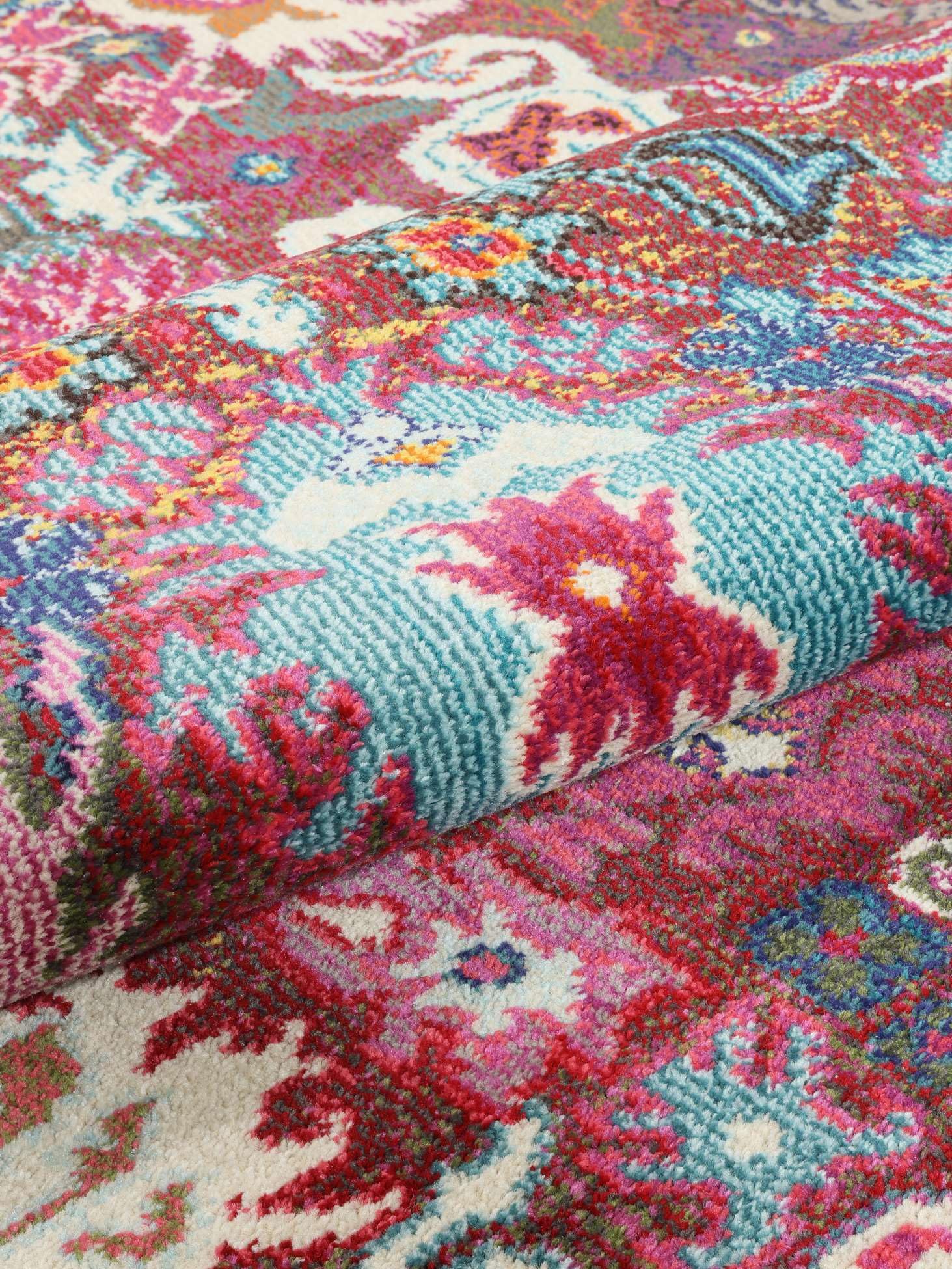 RugVista Mirzam Tapis, 200 x 300 cm, Foncé Violet/Multi