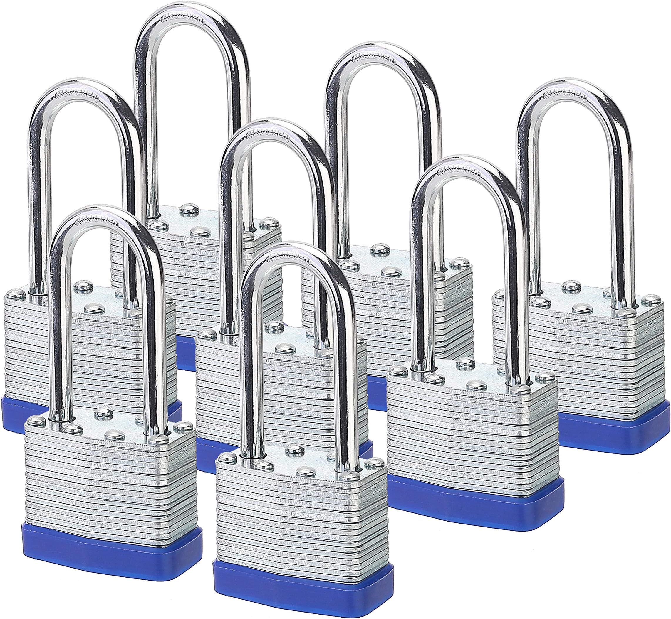 LanuBe Laminated keyed padlock (1-9/16