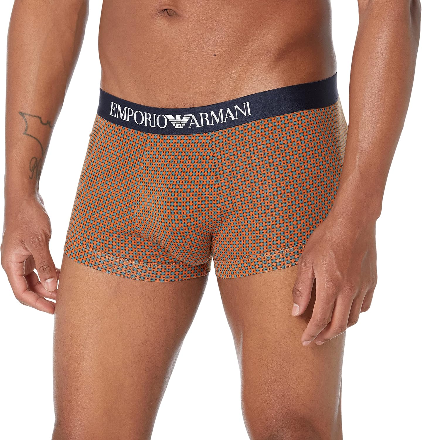 Emporio Armani mens Men's Classic Pattern Mix Trunk