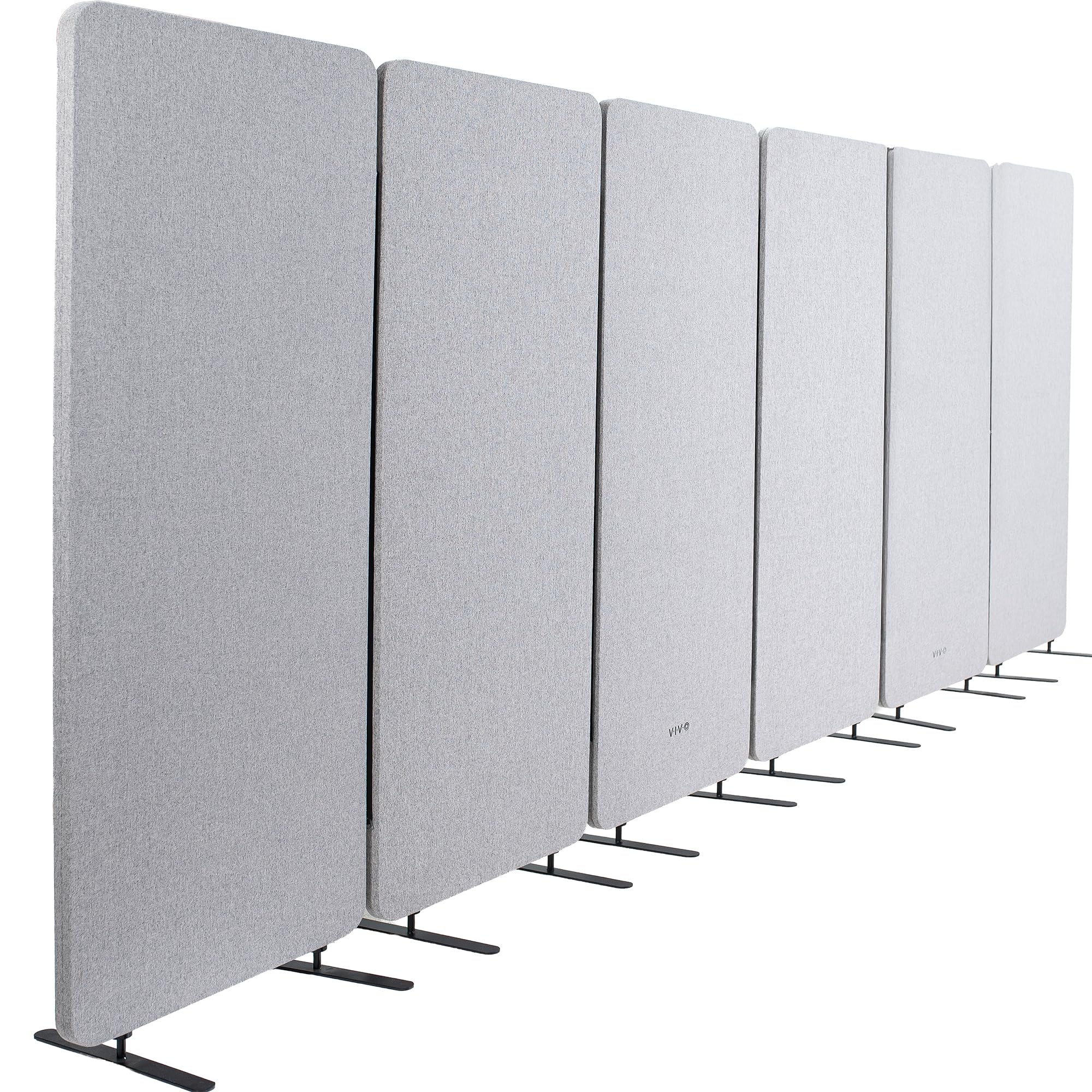 VIVO Freestanding 145 Privacy Panel System