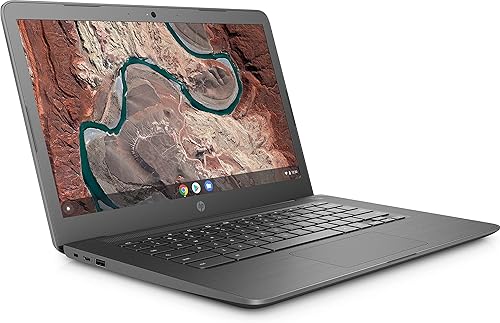 Miniatura 3 de HP Chromebook - Laptop AMD de doble núcleo A4-9120C de 14 pulgadas, SDRAM de 4 GB, almacenamiento eMMC de 32 GB, sistema operativo Chrome (gris)