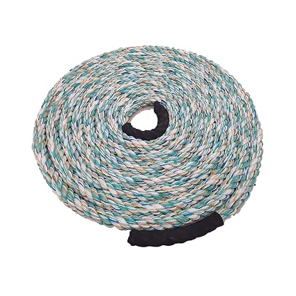AZUKA Ultimate Fitness Strength Training Battle Rope 1.5 inch 50ft,Weight-11kg (Multicolour)