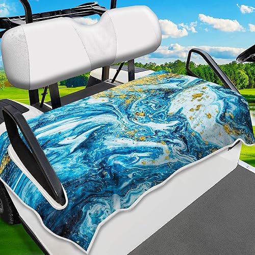 Fundas para Asientos de Carrito de Golf, Manta Única de Toalla para Asiento de Carrito de Golf para Todos los EZGO, Yamaha, Club Cars, Icon y Más