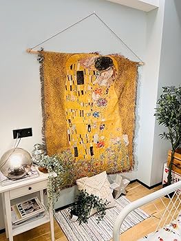 Amazon.co.jp: グスタフ・クリムト 接吻絵画 絵 壁掛け アート