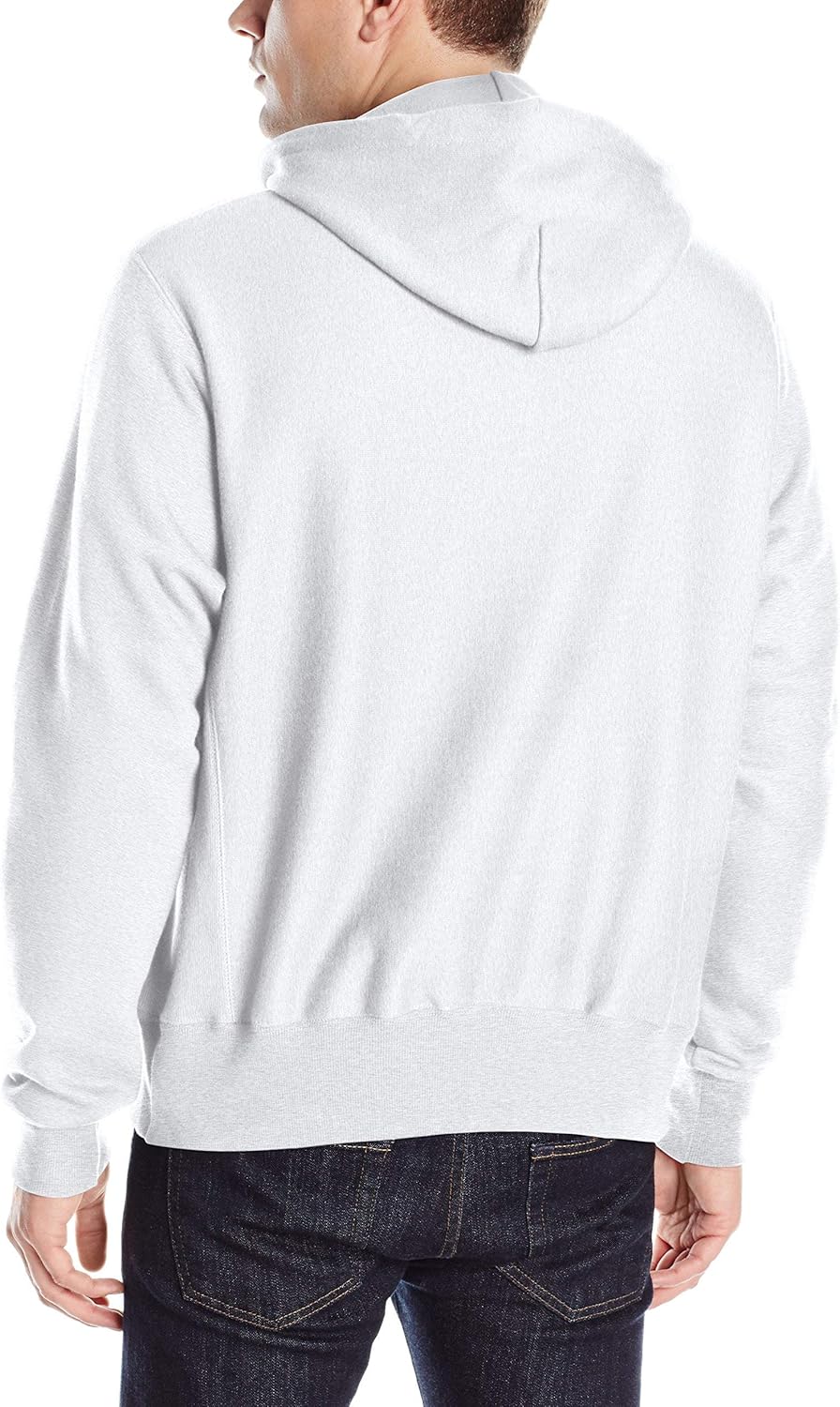 Champion mens Reverse Weave Pullover, Left Chest CHooded Sweatshirt - Image 2