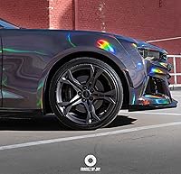 Vista 4 de VViViD+ Vinilo Holográfico Hexagonal Cromado para Envolver Automóviles (1 pie x 5 pies)