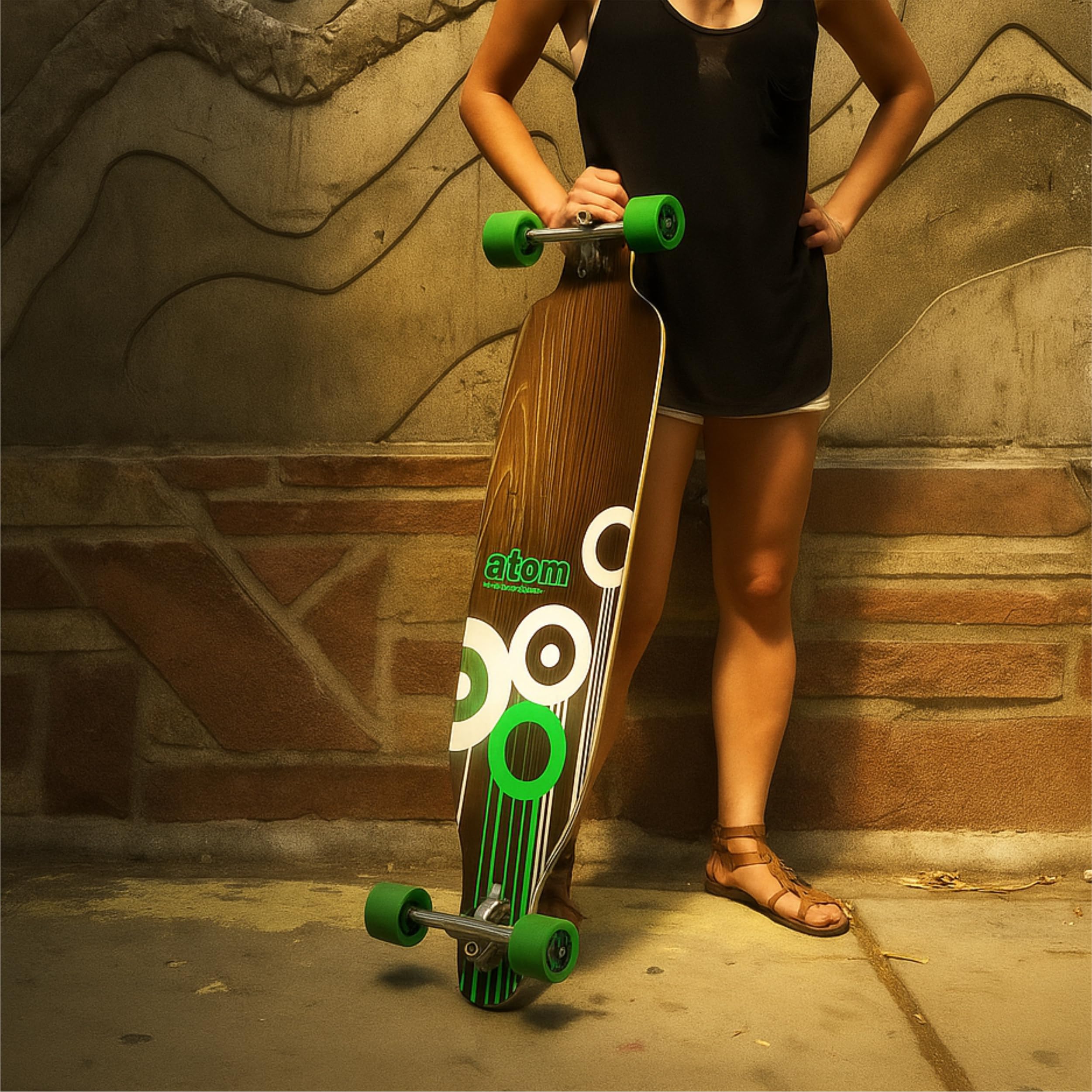 Atom Drop Through Longboard - 41 inch