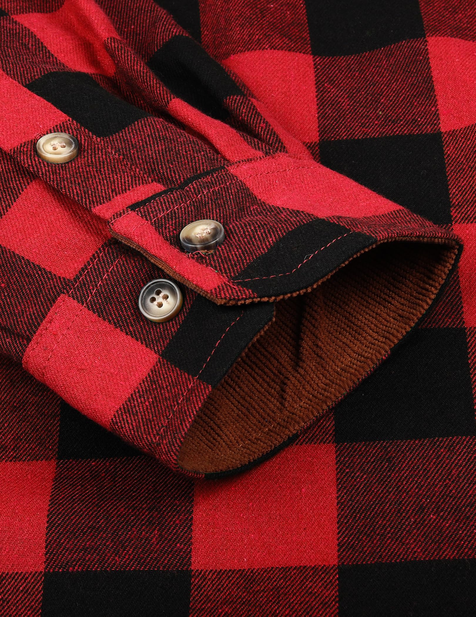 TARAINYA Camicia Flanella Uomo Quadri Cotone Manica Lunga Regular Fit