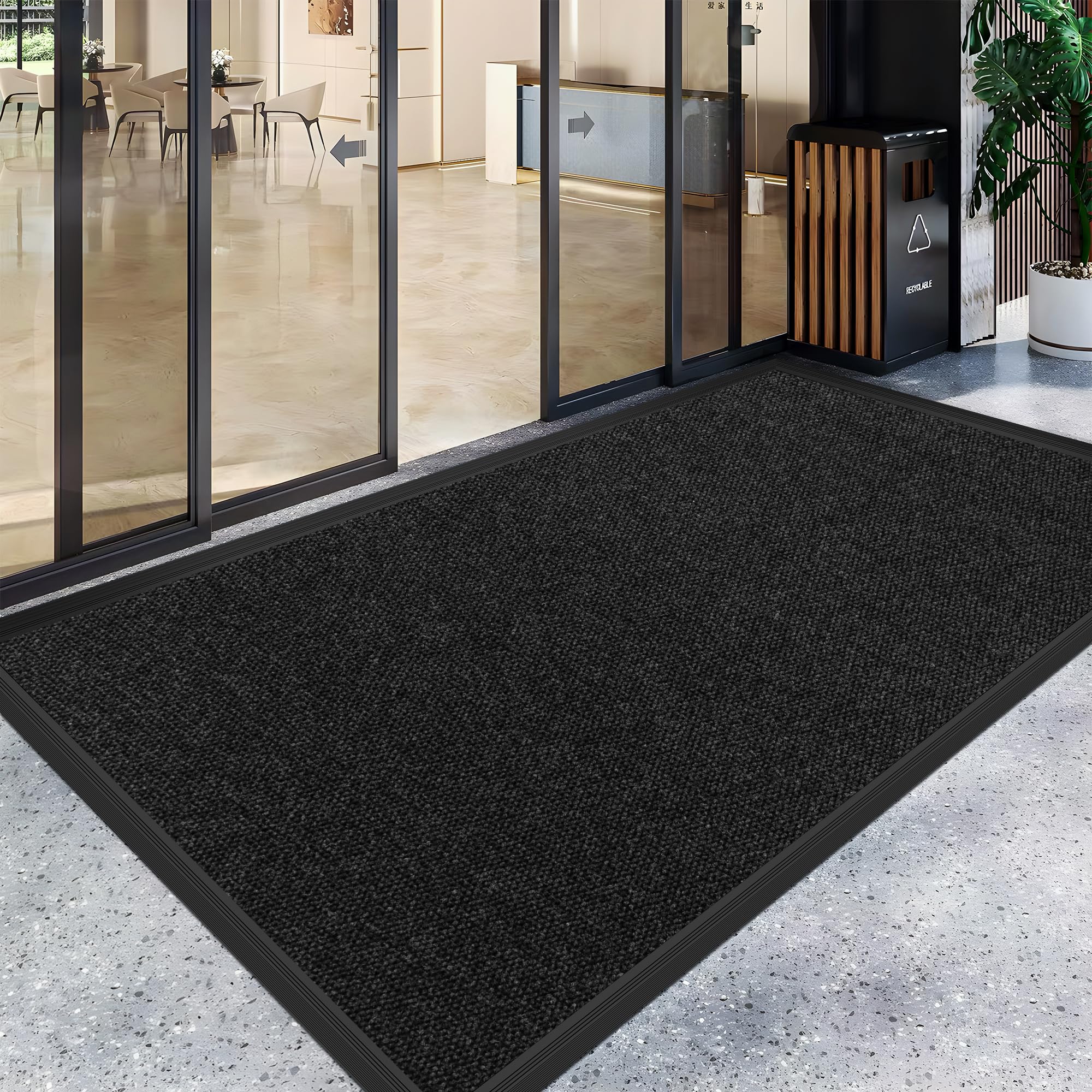 Low-Profile Front Door Mat - Welcome Mat -2