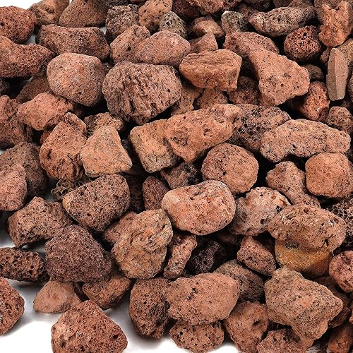 10 Pounds Red Lava Rocks,Fire Pit Lava Rocks | Lava