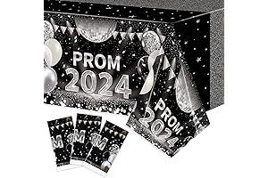 MALLMALL6 Prom 2024 Graduation Tablecloths: Enhance Your Prom or Graduation Party Decor