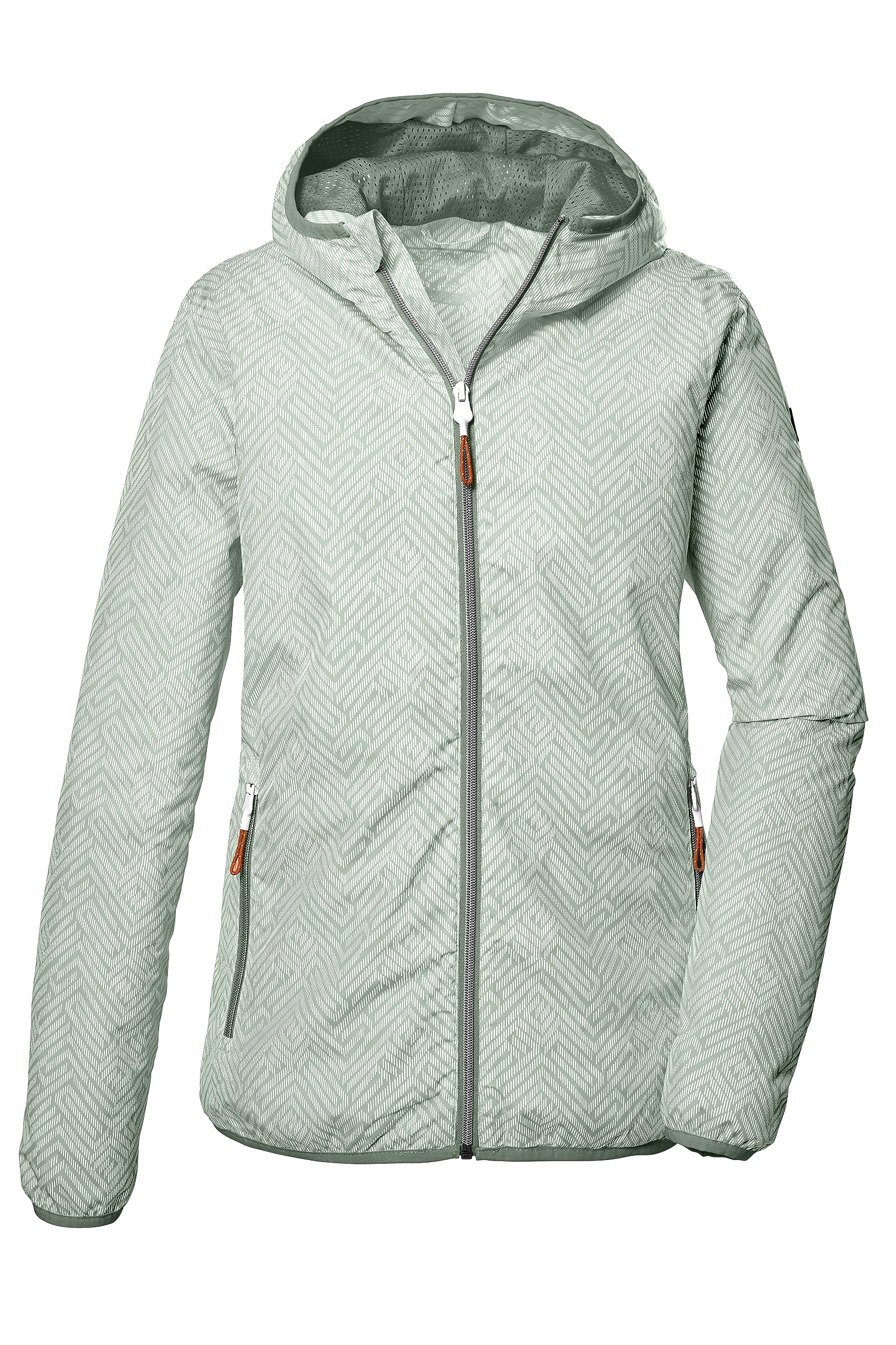 Killtec Funkcjonalna kurtka z kapturem, łatwa do spakowania kurtka outdoorowa Women´s Kos 69 Wmn Jckt