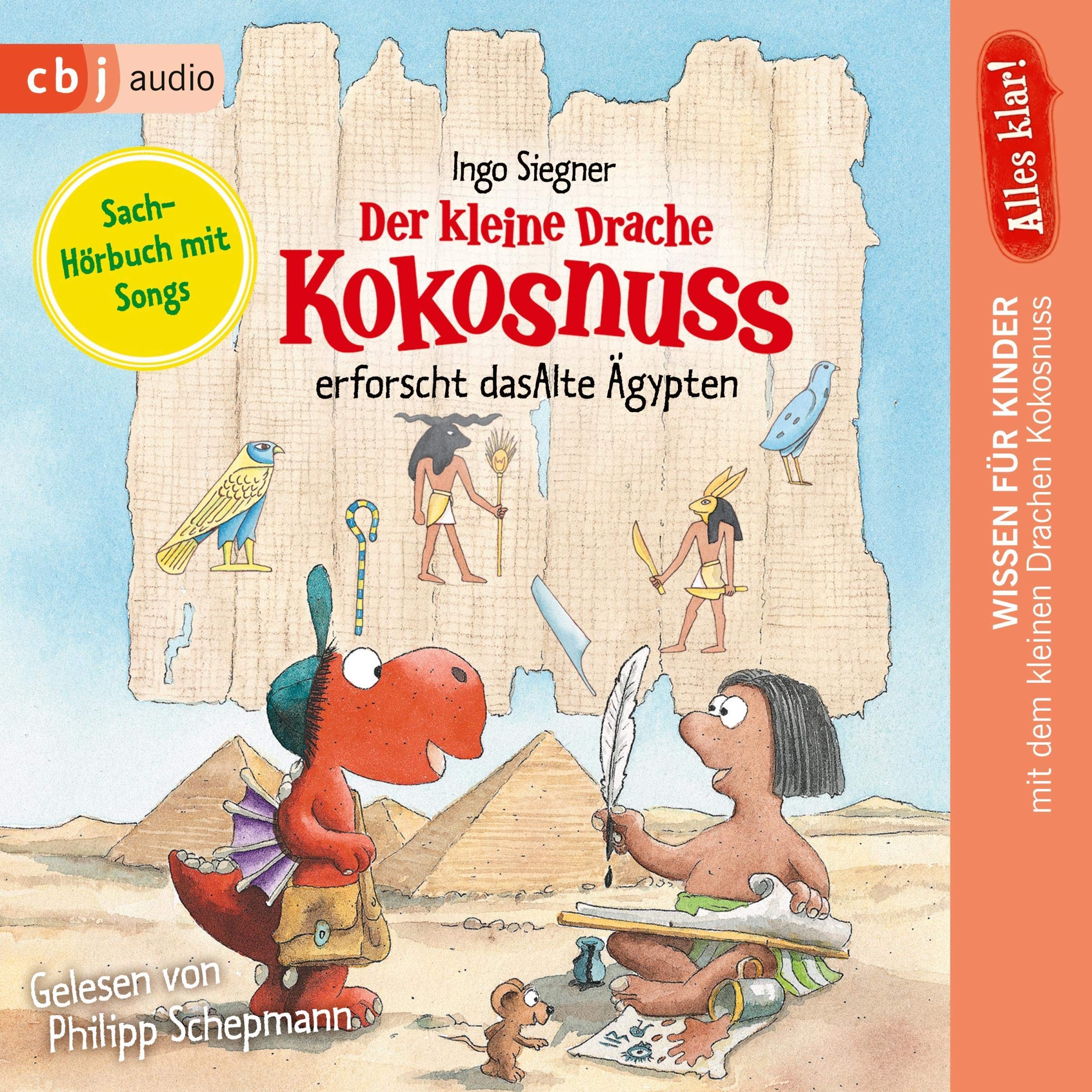 Cover art for Alles klar! Der kleine Drache Kokosnuss erforscht das Alte Ägypten