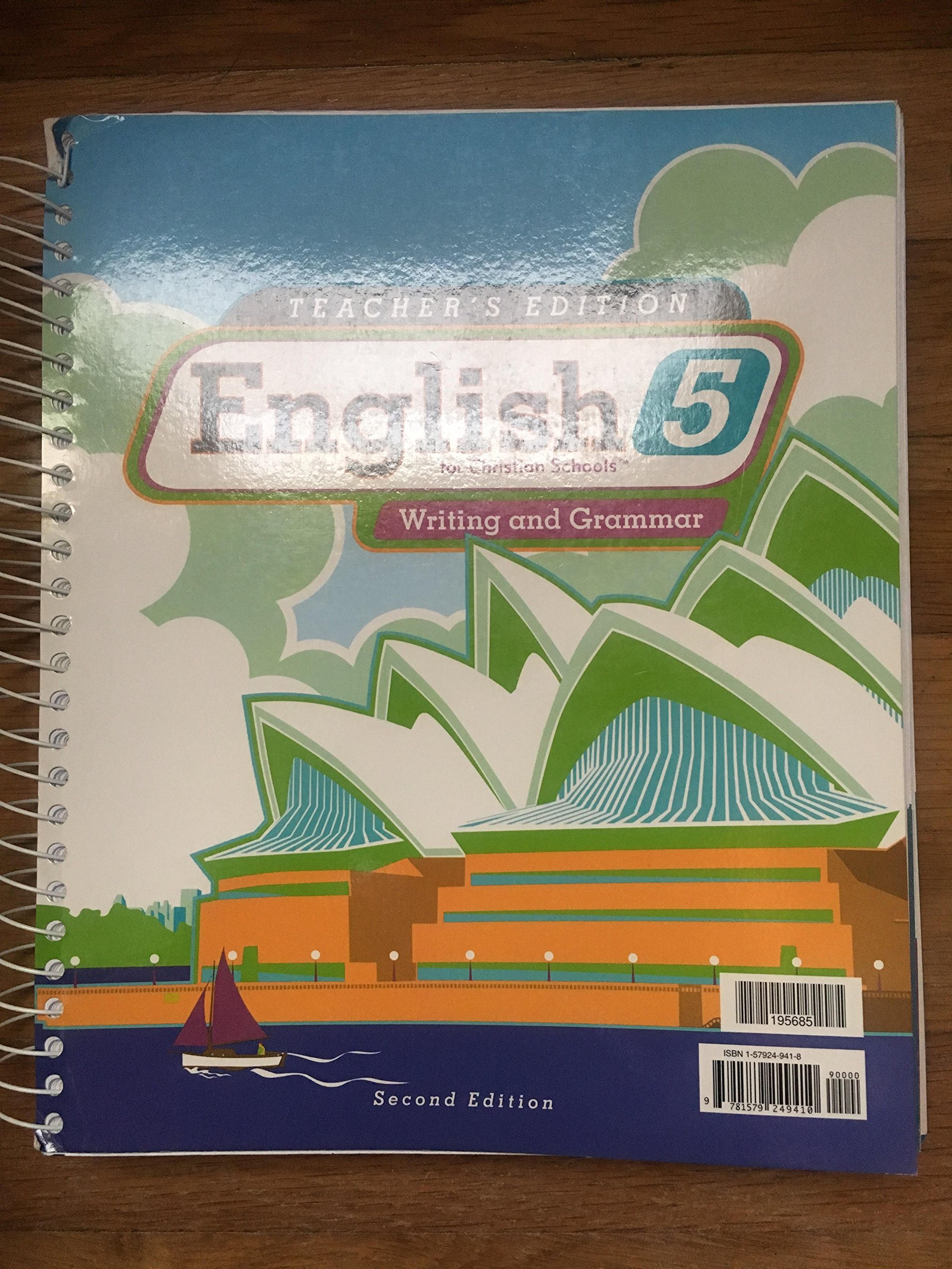 English 5 Teacher's Edition and Toolkit CD 2nd Edition