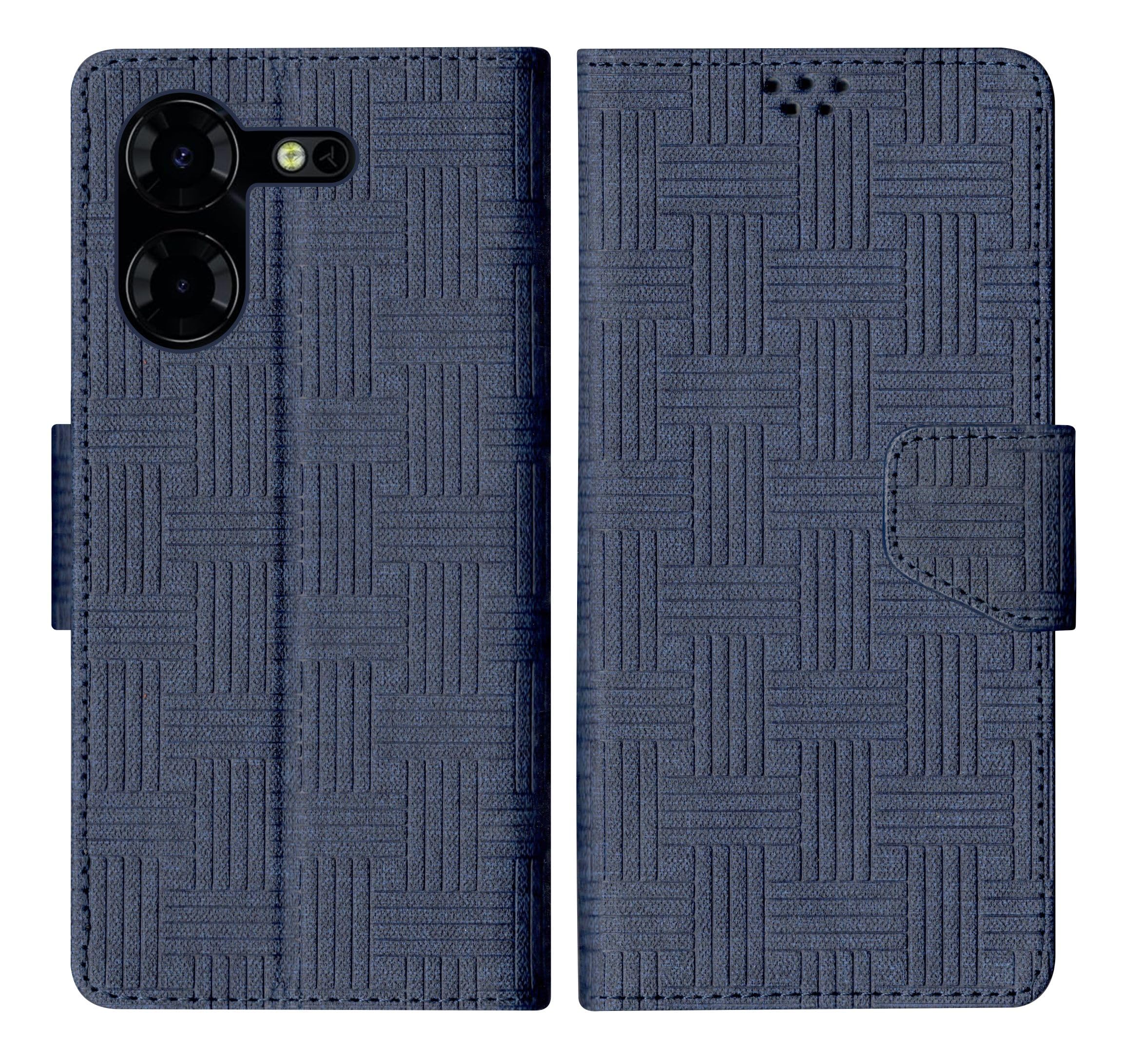 SBMS Tecno Pova 5 Pro 5G Flip Cover Back Cover Case with Magnatic Closure | Inbuilt Stand | Card & Money Pocket (Mat Blue) (B0CHFQ7HBB) Amazon Price History, Amazon Price Tracker