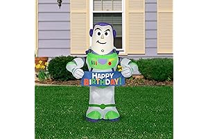 Gemmy Airblown Inflatable Christmas Story House Decoration, 3.5 ft Tall