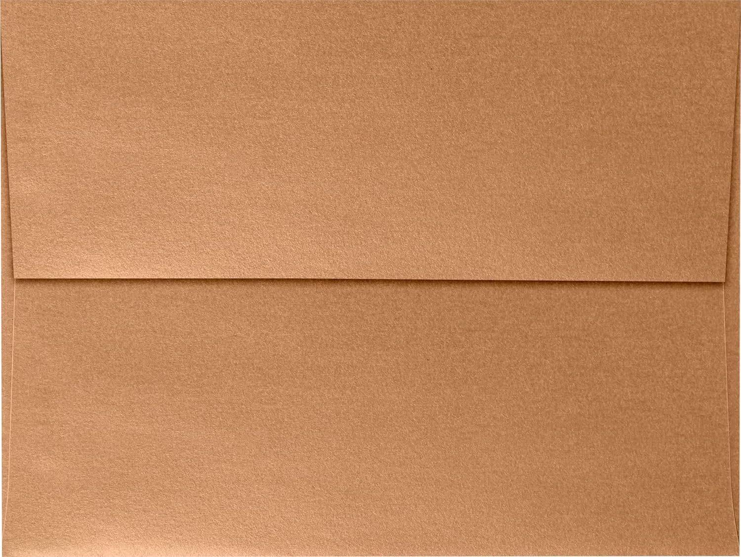 LUXPaper A6 Invitation Envelopes for 4 5/8 x 6 1/4 Cards in 80lb. Copper Metallic, Printable Envelopes for Invitations, with Peel & Press Seal, 250 Pack, Envelope Size 4 3/4 x 6 1/2 (Copper)