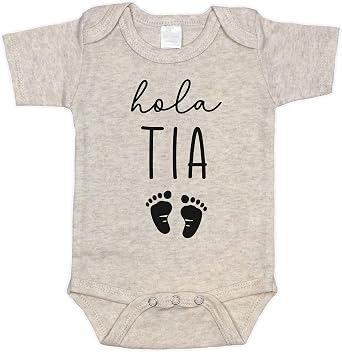 Hola Tia Surprise Pregnancy Announcement for Spanish Aunt, Sister