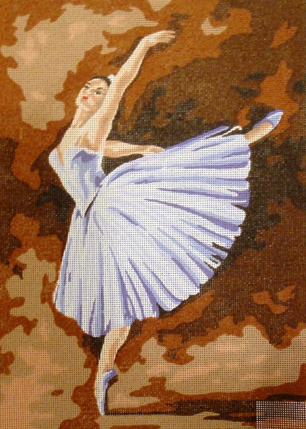 Gobelin L Printed Canvas for Tapestry Embroidery Needlepoint (Canvas, Dancer 14873)