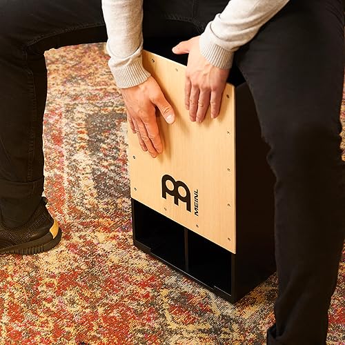 Miniatura 9 de Meinl Subwoofer Bass Cajon Box Drum with Internal Snares - NOT MADE IN CHINA - American White Ash Playing Surface, 2-YEAR WARRANTY (SUBCAJ1AWA)