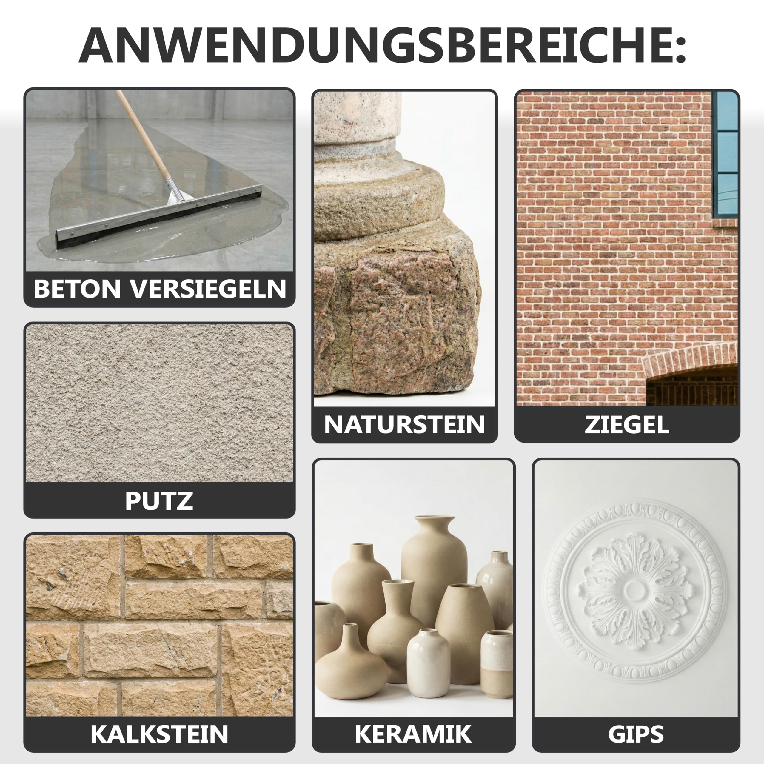 WO-WE Kaliwasserglas Haftgrund Bindemittel Versiegelung Wasserglas Mauerabdichtung W515-10L