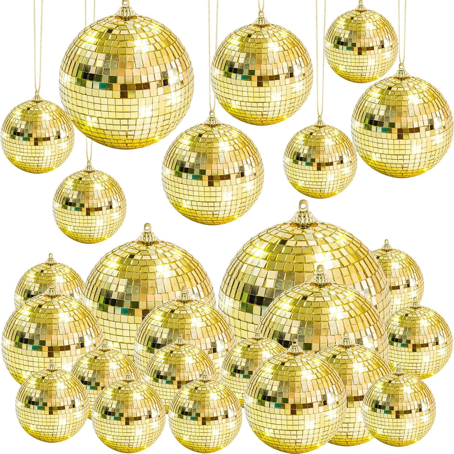 Decorative Hanging Disco Ball and Mosaic Glass Ball for Home Party Bar
