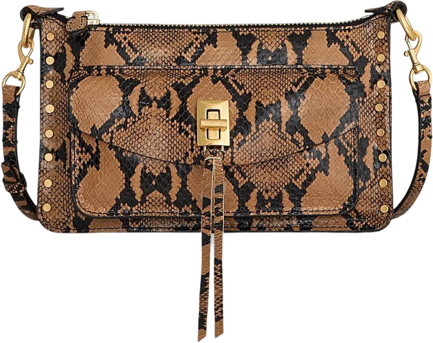 Rebecca Minkoff Womens Darren Mini Top Zip Xbody