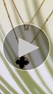 Amazon.com: OZEL Layered Necklace for Women, 2-Strand Stainless