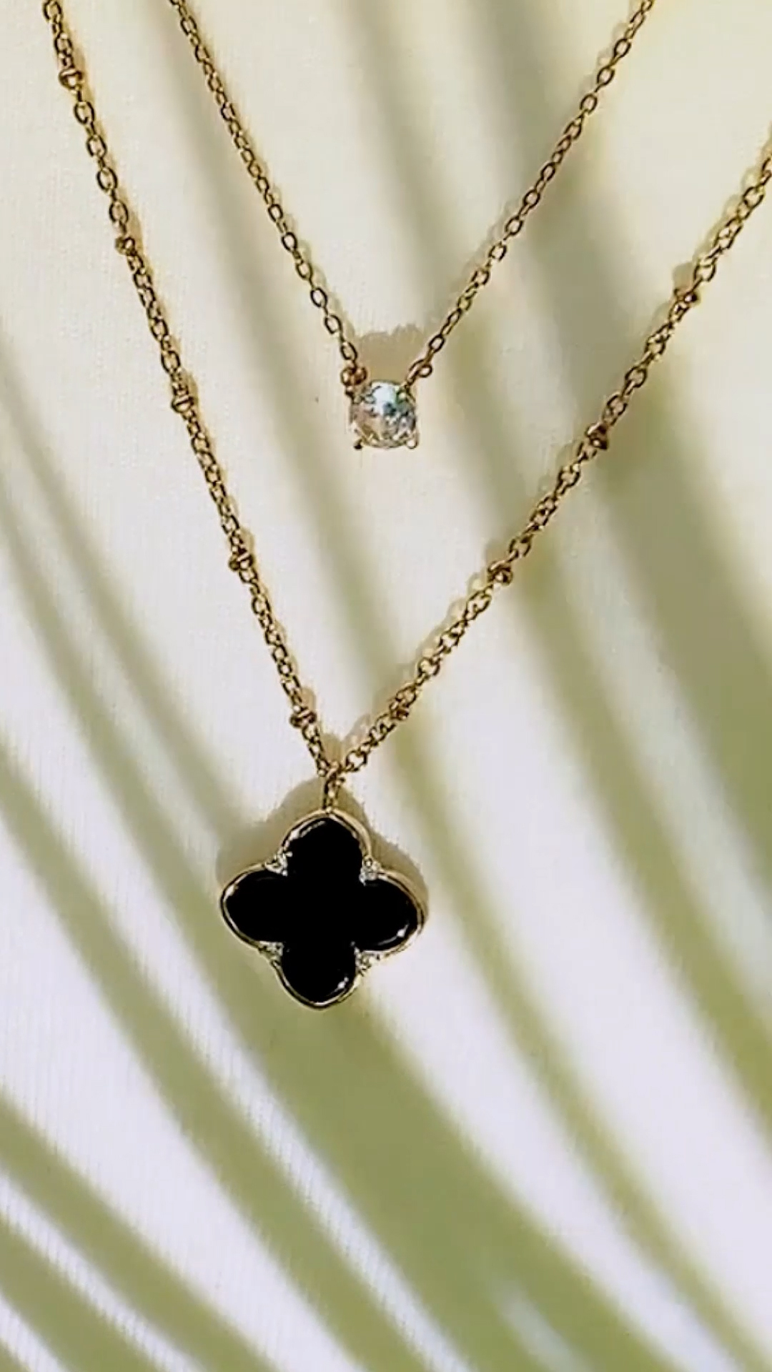 Amazon.com: OZEL Layered Necklace for Women, 2-Strand Stainless