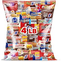 Bulk Chocolate Candy Variety Pack 4 Pound - Individually Wrapped Assorted Chocolate Candy Bars Party Candy Assortment for Birthdays, Gifts &amp; Treats