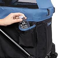 Vista 10 de Baby Trend Navigator Cochecito Vagón 2 en 1, Azul Dash