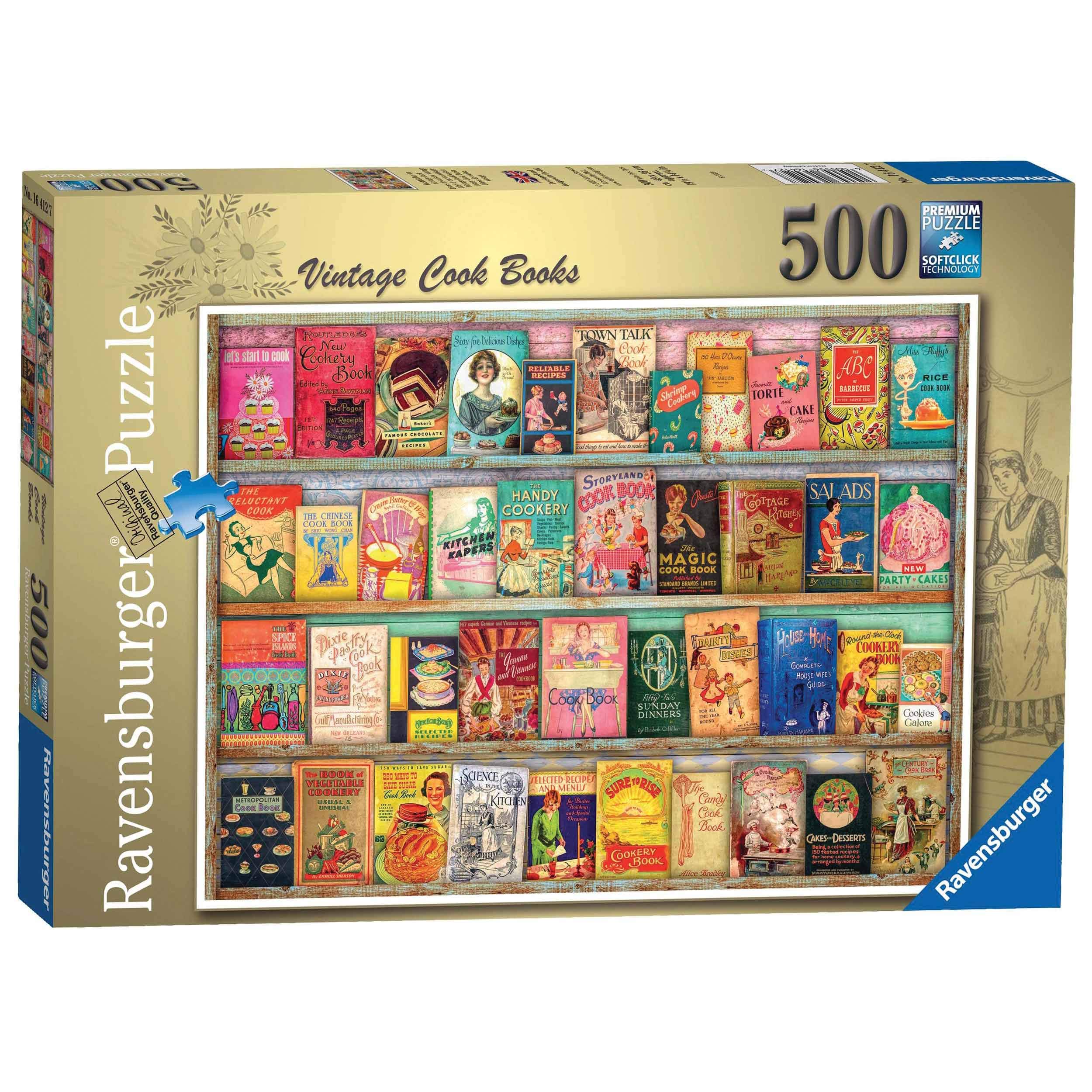 Ravensburger 500 Parça Yemek Kitapları Yapboz