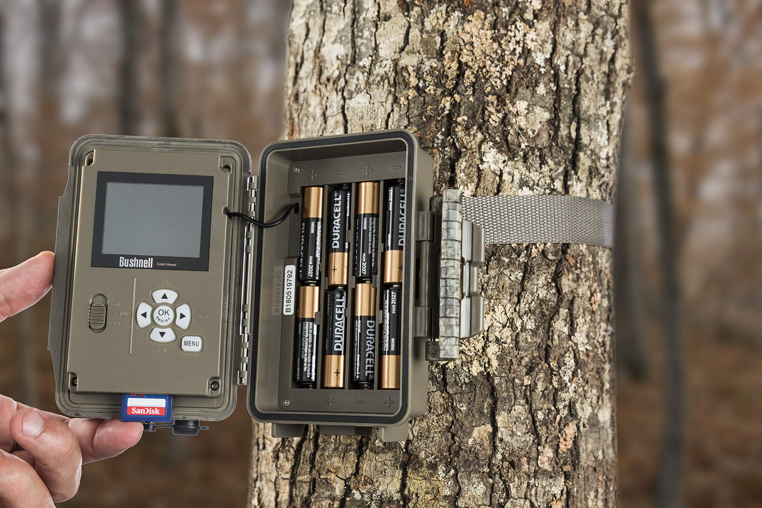 Bushnell Câmera de trilha 119875C 24MP Trophy Cam HD de baixo