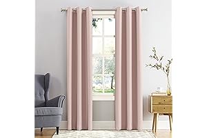 Pink Curtains for Girls Room : Sun Zero Easton Energy Saving Blackout...