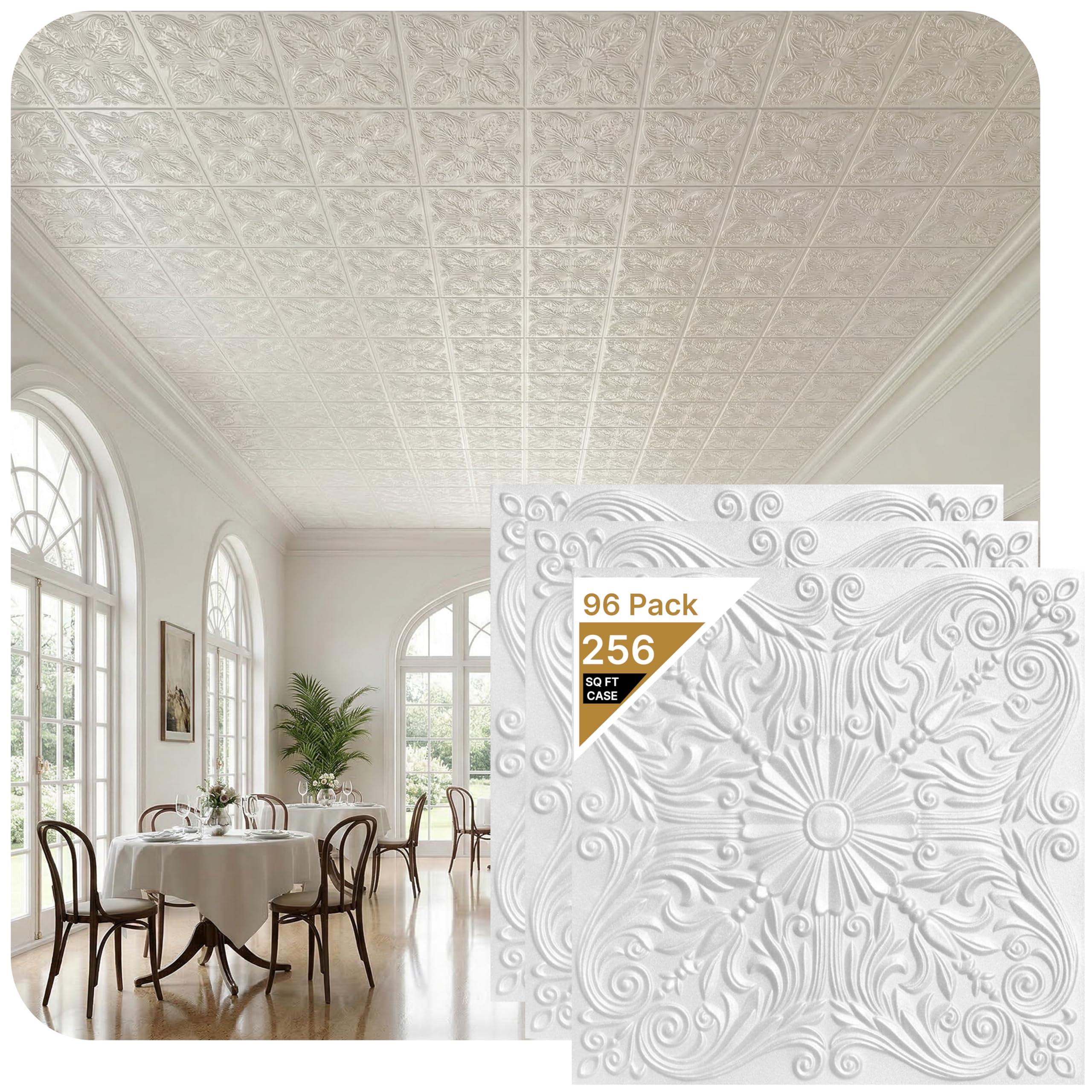 gypsohila ジレ whitemix Pure White 3.5x4 Hex Zellige – Zia Tile