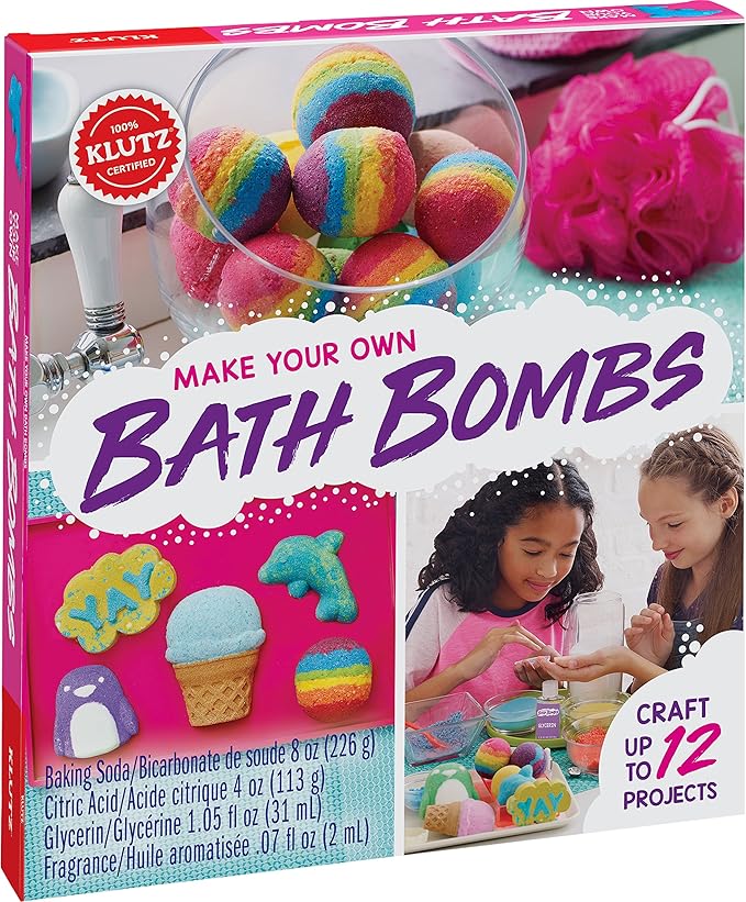 kids bath bomb making kit