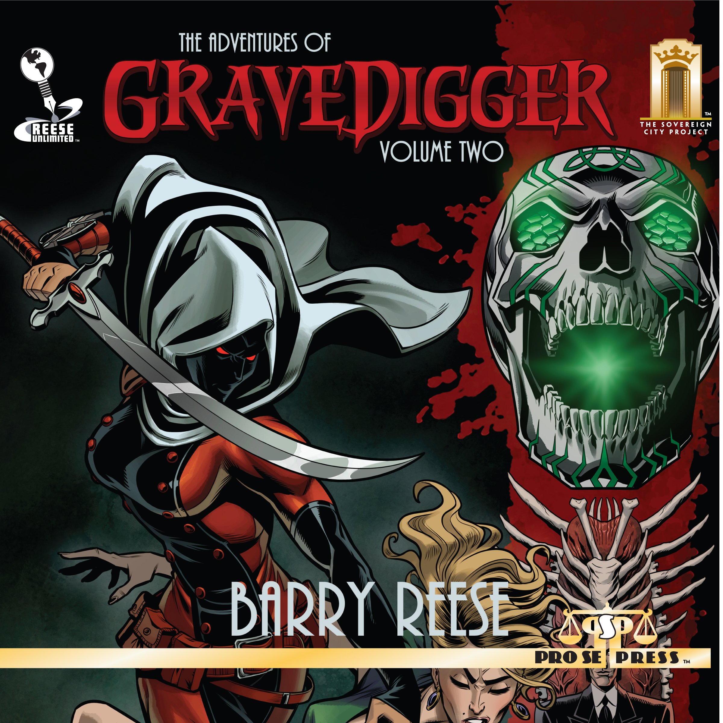 Cover art for The Adventures of Gravedigger, Book 2