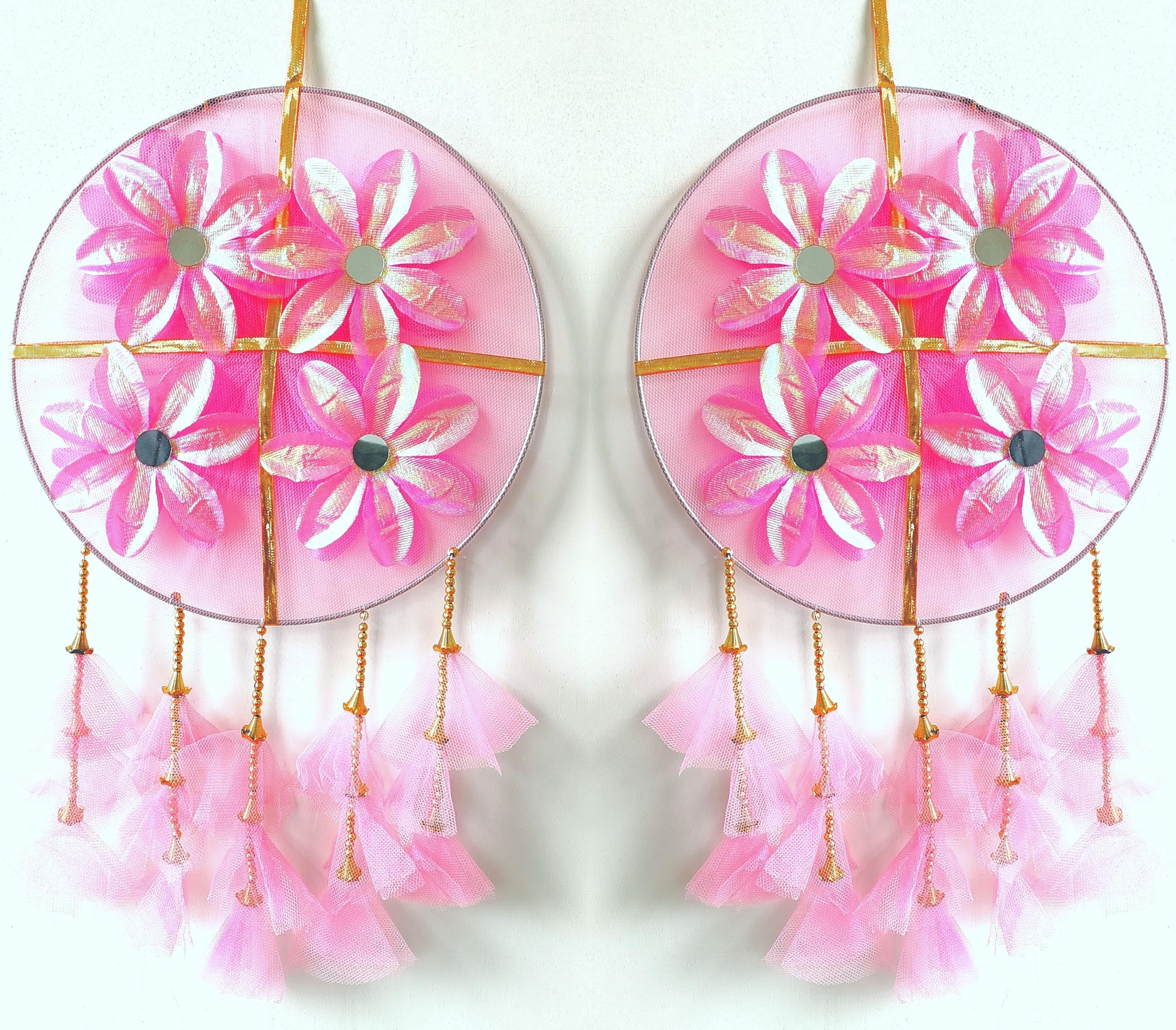 TOYXE Bride to Be Haldi Ceremony Wedding Hanging Decoration Items Pack of 2 Pcs Bridal Shower Decorations Items/ Photobooth Decorations